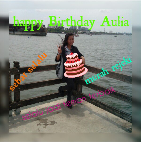 Withakenapa's tweet photo. Happy birthday aulia 🎂🎁🎉🎉🎊🎊 https://t.co/uVaF8WtPFg