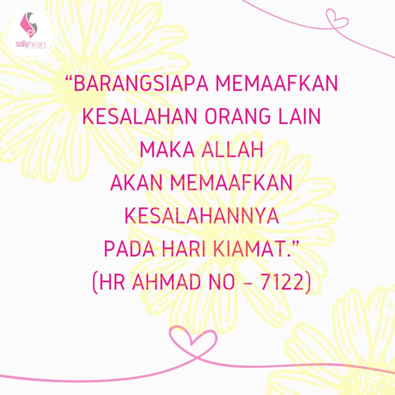 Jumat berkah.. Mari saling memaafkan, mari saling mengikhlaskan, agar damai hati, agar tenang diri ~ 😇😇🙏🏻🙏🏻