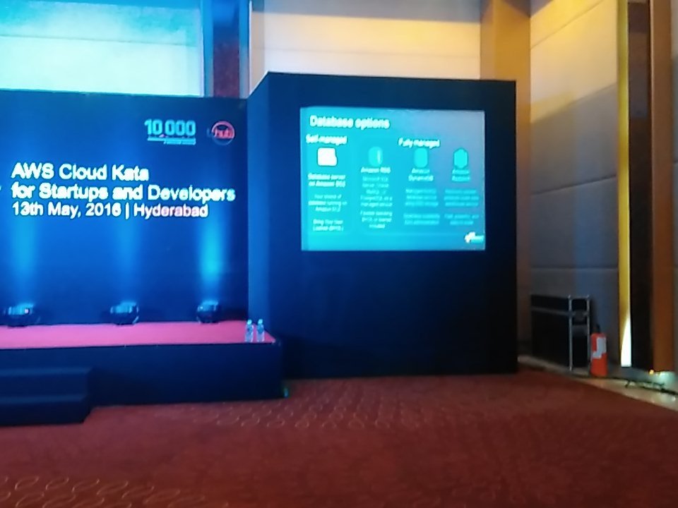 djvenu's tweet photo. Handling incoming traffic, admin activities #Database #Instances  #AmazonReshift #awscloudkata @StarterStartup https://t.co/8xvu872isF