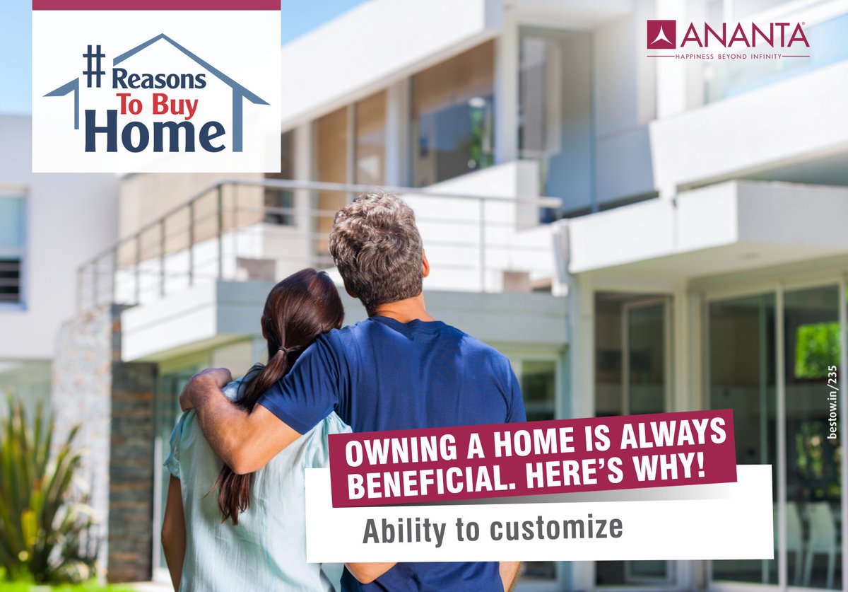 anantabuilder's tweet image. As a homeowner, you can customize your home design, furniture and color as you want! #ProudHomeowner #HomeOwner