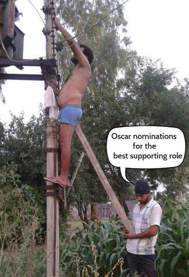 #Oskar #BestSupportingRole :P