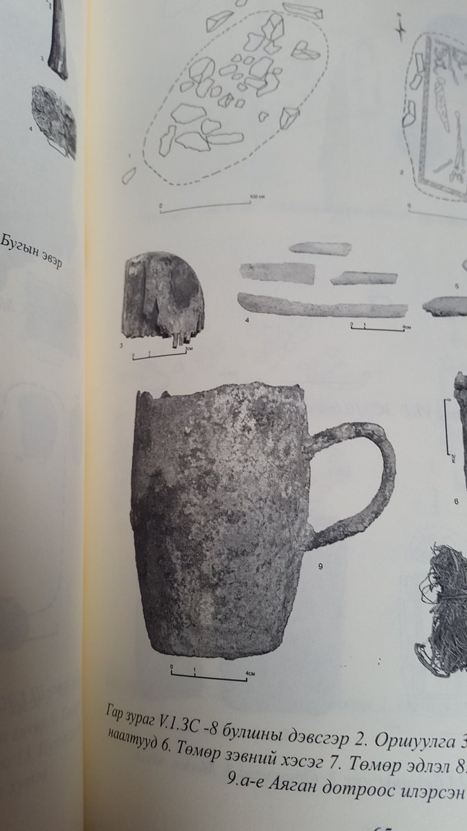 Сэнжтэй хvрэл аяга. . . Хvннvгийн veд хамаарах булшнаас гарч. . . Баян хошууны зvvн cалаад хийсэн малтлага