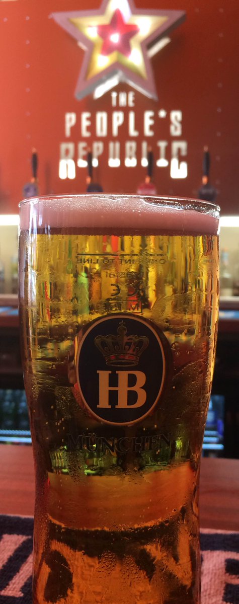 The Hofbrau's going down well so far. Give it a try this weekend, we're open 12 noon - 11pm daily #TPRHull