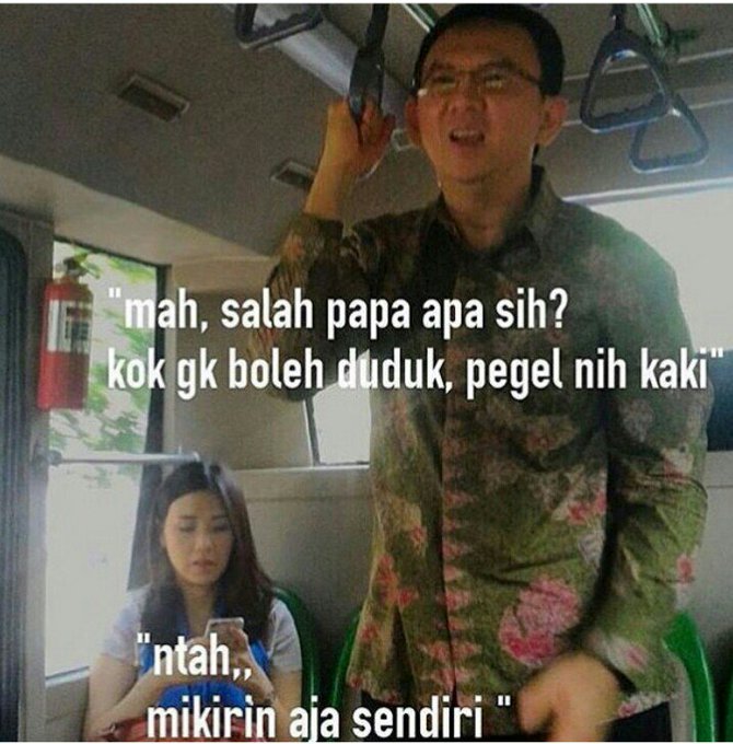 Ngekek! Episode Baru Meme "Kisah Cinta Ahok & Selfie 