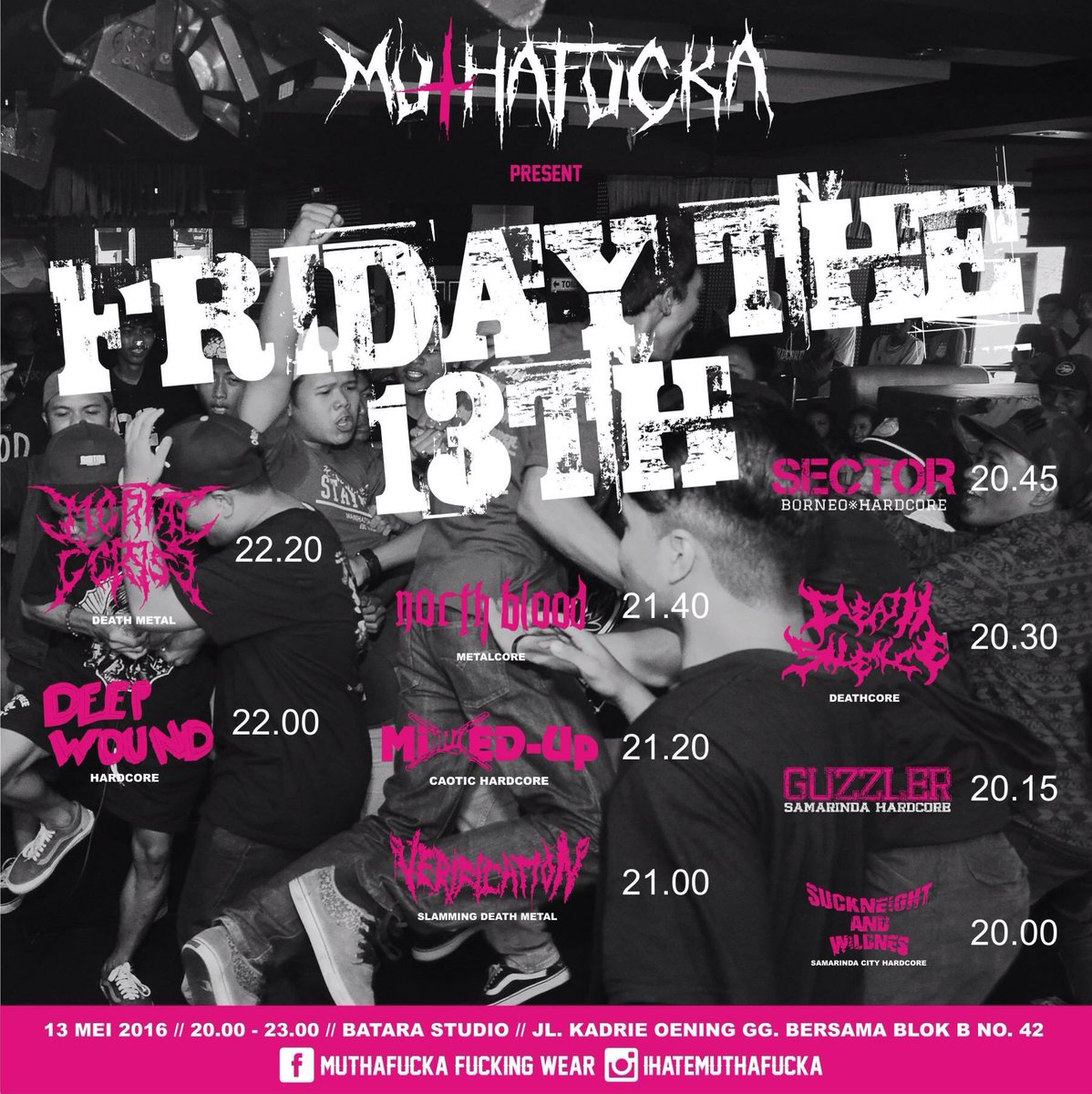 agenda kita malam ini, jangan sampe kelewatan ya 👊🏻🕶