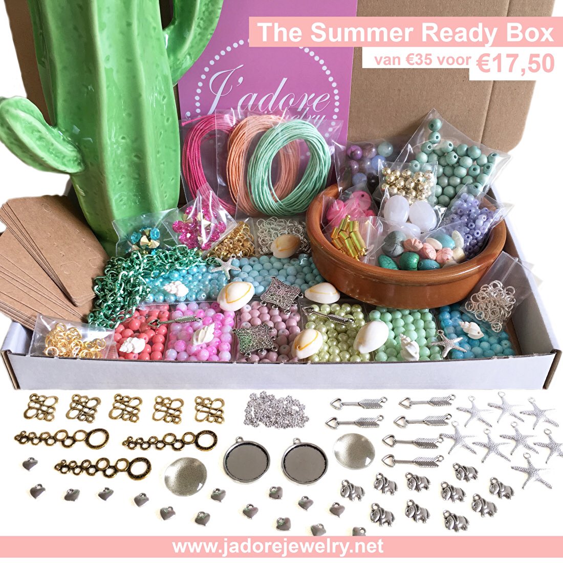 The Summer Ready Box
Nog maar 3 boxen/abonnementen op voorrad! Op=op!
jadorejewelry.net/c-3460651/the-…