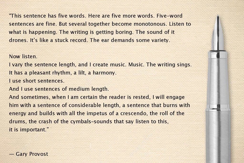 This is just such a good demonstration of sentence structure &amp; the difference it makes, we're sharing it again!