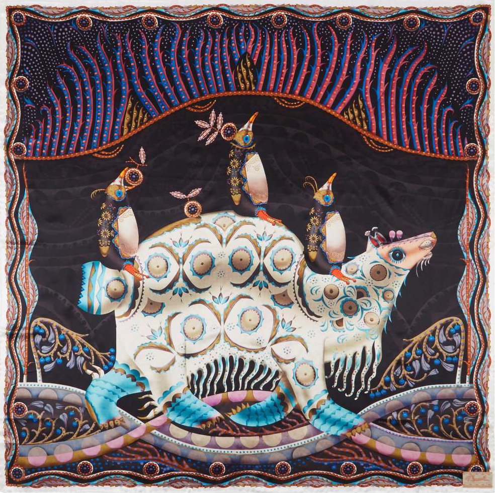 • <a href="/KlausHaapaniemi/">Klaus Haapaniemi</a> | Polar Byzantine 'Chapter 1’ Silk Scarves &amp; Moooi Rugs by <a href="/Moooicarpets/">Moooi Carpets</a>