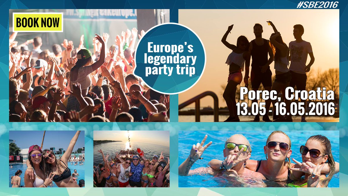The original American lifestyle is coming to #Porec from 13 to 16 May - Springbreak Europe 2016!