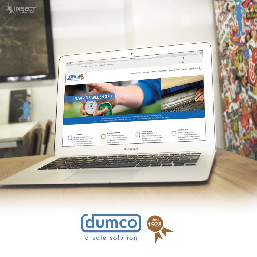 Insectcreatieve's tweet image. Realisatie Dumco bv website dumco.nl webshop dumcowebshop.nl  #WordPress #Magento