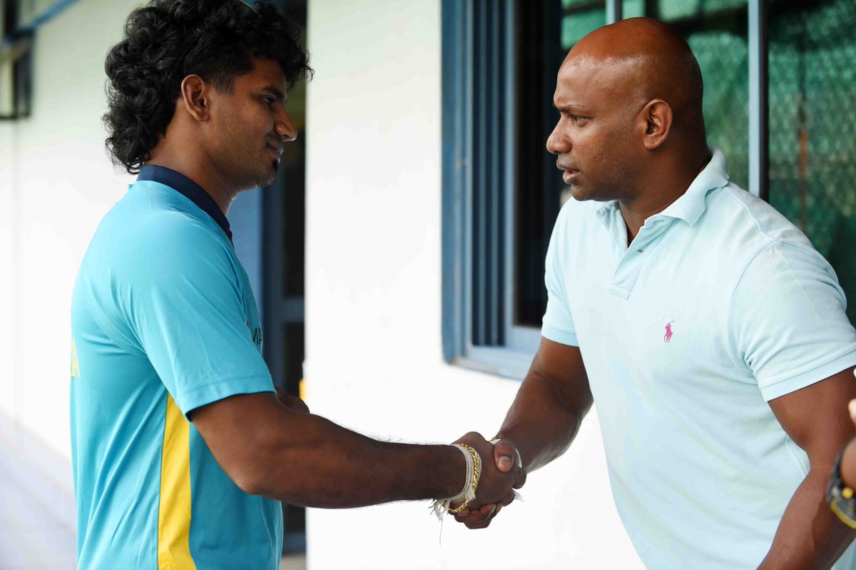 VraiRaymond's tweet photo. @KusalJPerera back at the nets ....
#KJPisBack #Lka #WeWilRoar #ItsABeautifulDayToLoveCricket https://t.co/0UVHqLjA1G