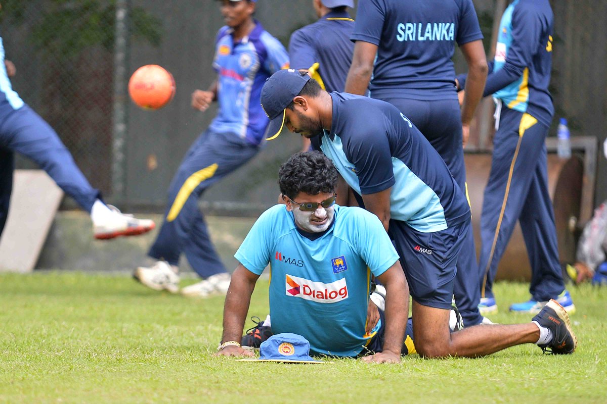 VraiRaymond's tweet photo. @KusalJPerera back at the nets ....
#KJPisBack #Lka #WeWilRoar #ItsABeautifulDayToLoveCricket https://t.co/0UVHqLjA1G