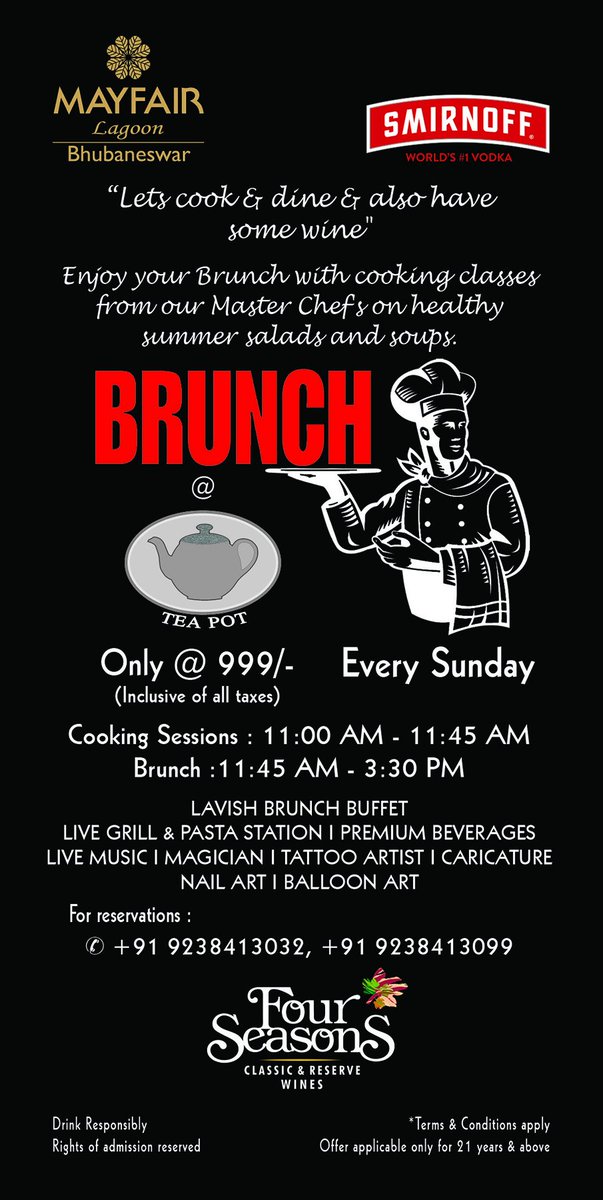 FourSeasonsWine's tweet photo. Get ready for a good time, #Bhubaneswar. https://t.co/wHnxQfNMpg