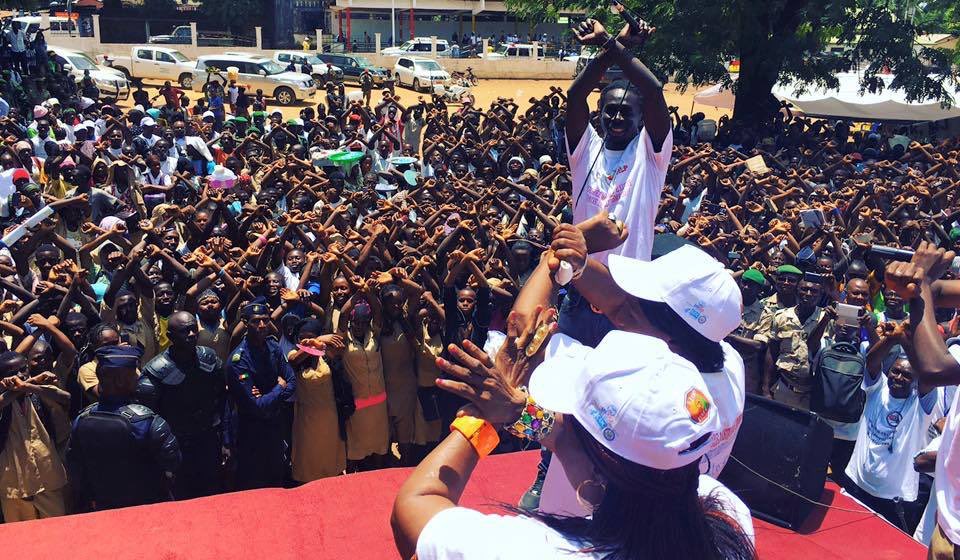 83Kindy's tweet image. #MLPBOSS Le retour sans forcer pour la bonne cause🇬🇳👍👌Leur passage à #Kindia pour #STOPPALU MeursLibreProd #team224