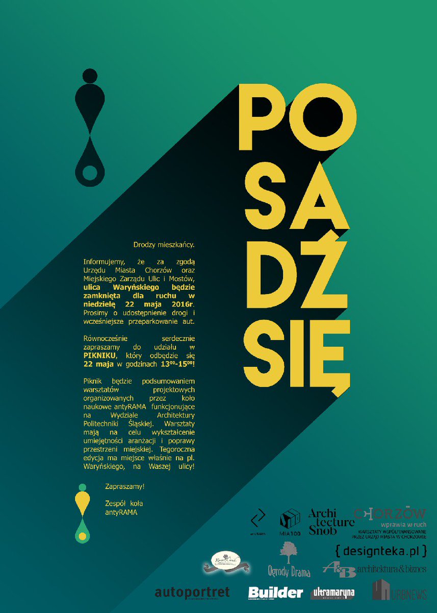 _antyRAMA's tweet photo. 20-22 maja #workshop #PosadzSie #antyrama #inosilesia #city @UMChorzow @ArchitekturaMur @slaskplus @PrasoweSlaskie https://t.co/BOf2EmtbeR