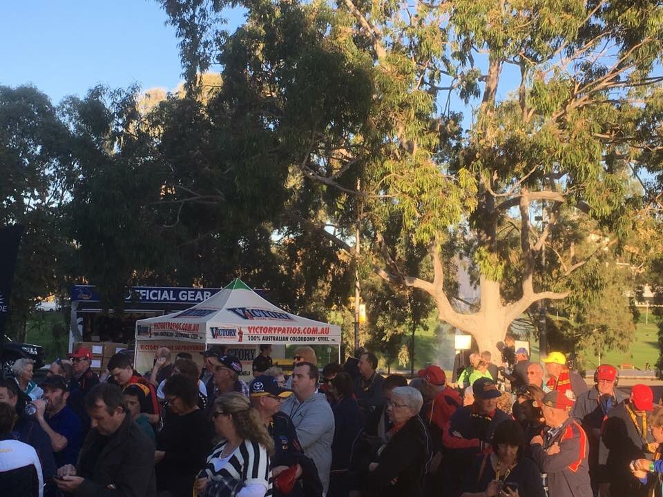 RevolutionRoof's tweet photo. Heading to the @Adelaide_FC game tonight? Grab a #free stubby holder from the #victory stand for your chance to win! https://t.co/ZkvYV6lLGy