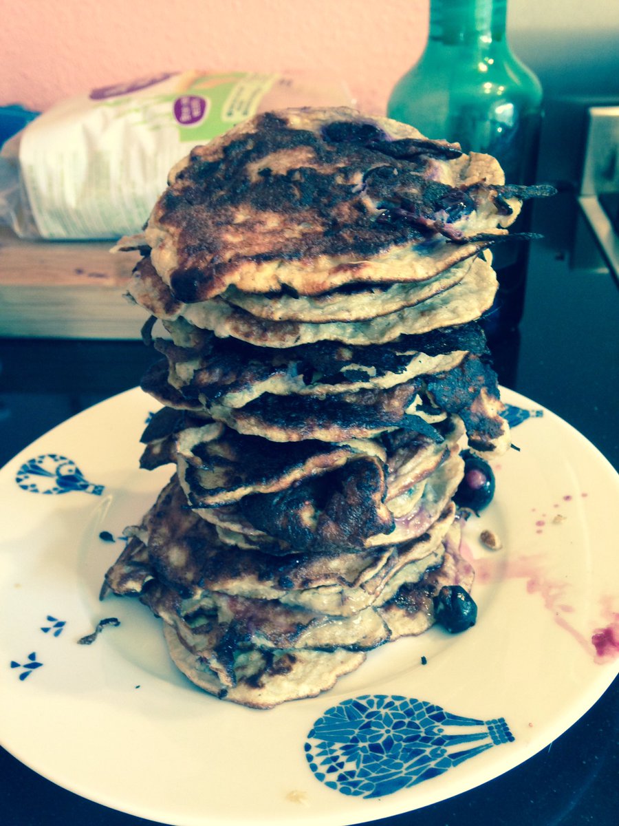 runningstef's tweet image. Pancake breakfast 😃