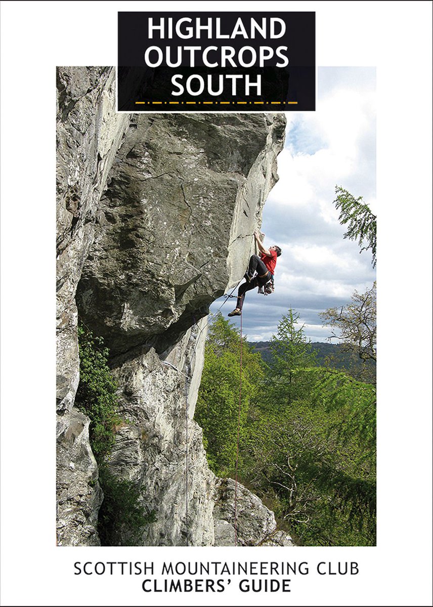 CordeeBooks's tweet image. New from  @SMCGuidebooks Highland Outcrops South #climbing. Plan your Scotland trip now. cordee.co.uk/ccn052