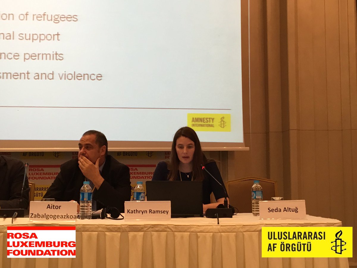 aforgutu's tweet photo. “Refugees in The Region” session continues with with AI Gender Researcher @Kathryn_AI’s speech. https://t.co/Rlihcbxqum