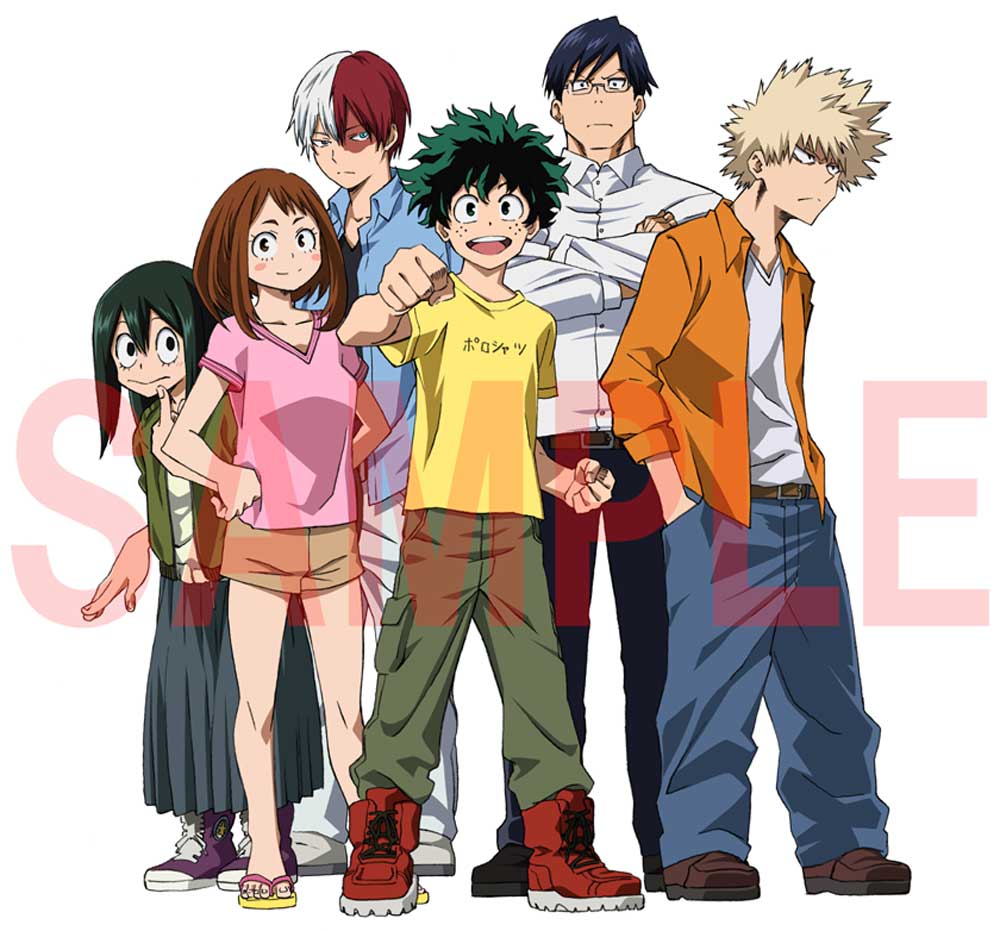 ヒロアカ】全巻購入特典：複製原画収納ケースの描き下ろしイラスト公開