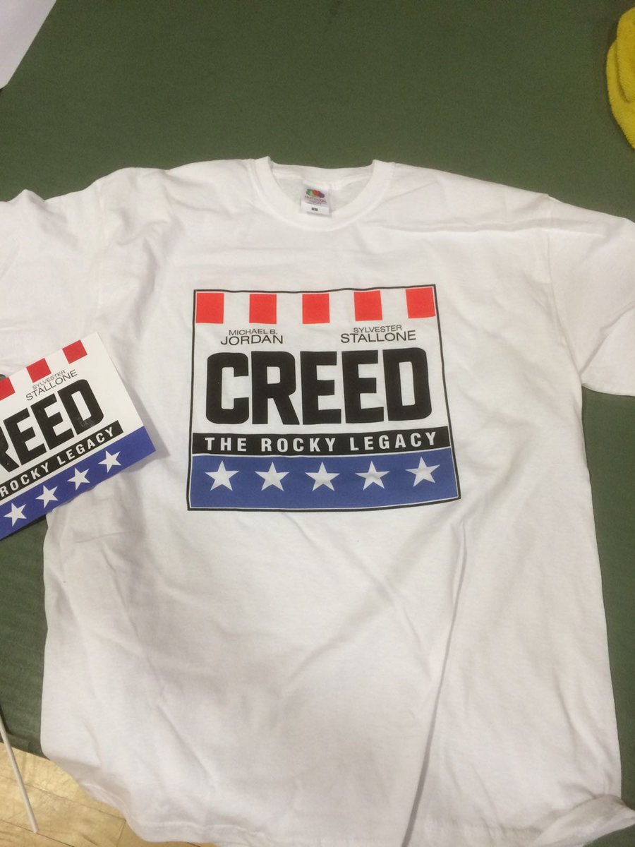 BLionhearts's tweet photo. To win this Creed T-shirt and DVD just RT &amp; FF @WarnerBrosUK @England_Boxing @WSB_Boxing @gbboxing @SamMaxwell88 https://t.co/Hpq5iV92l7