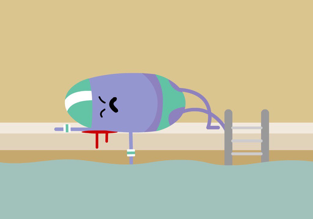 So apparently water makes things slippery #dumbways2 dumbwaystodie.com