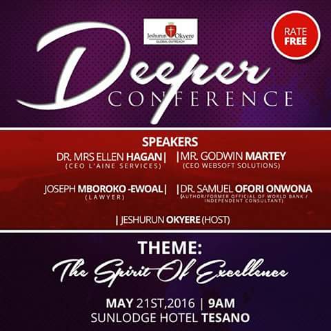 O4eventsgh's tweet image. #ChooseDay
#DeeperConference
#O4eventsgh_update #May21