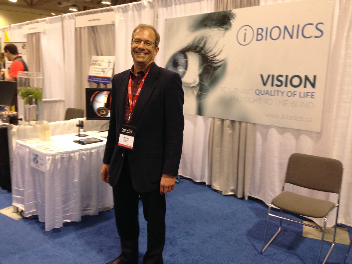 SuzanneMGrant's tweet photo. Thanks to @OCEinnovation for inviting #IBIONICS to showcase in Discovery 2016 https://t.co/kOLhKzg4tu