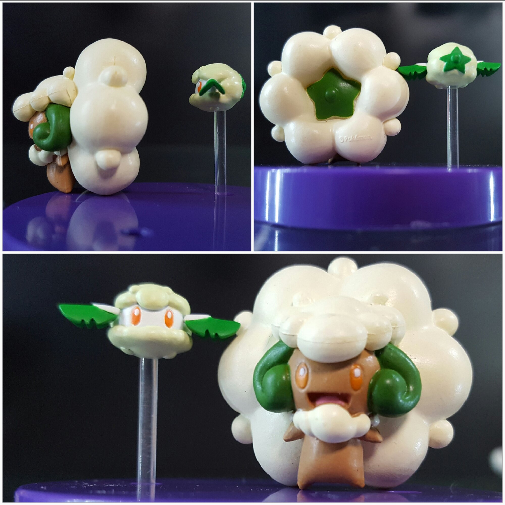 すくなめ 立体ポケモン図鑑モンメン エルフーンです モンメンはフルスクラッチ エルフーンはbw期のポケセンで販売してたストラップを流用 若干大きいのは多分気のせい 40分の1スケールのポケモンフィギュア作って立体ポケモン図鑑補完しようぜ