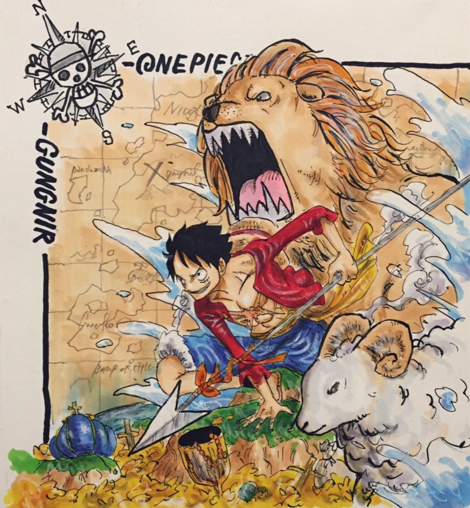 ブバルディア ルフィ One Piece グングニル Bump Of Chicken ホントにでかい 誰もが耳疑うような夢物語でも 信じきった人によっちゃ 自伝に成り得るだろう T Co P9kj6yopxx Twitter