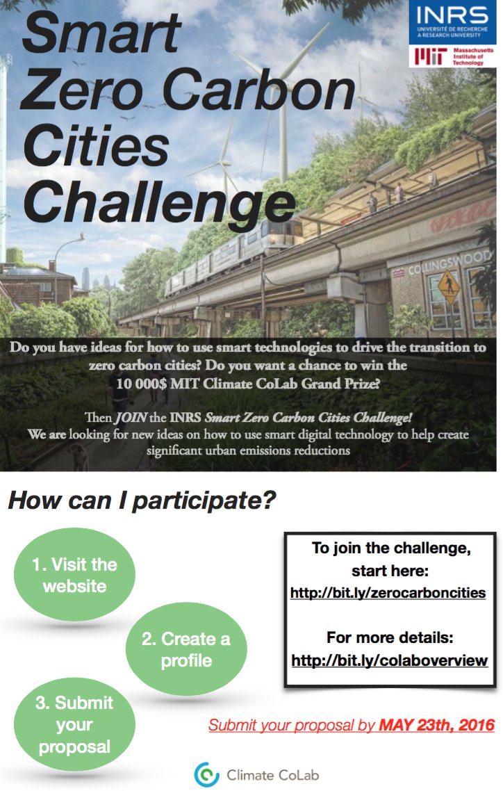 ecoHACKMTL's tweet image. 10 DAYS remaining to submit your ideas for Smart Zero Carbon Cities! Join the challenge NOW!bit.ly/zerocarbonciti…