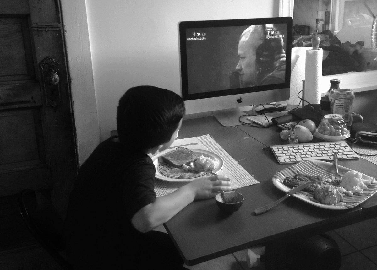 Lou_mez1's tweet photo. Getting at it this morning w @jockowillink  &amp; @echocharles #sisyphus for breakfast. https://t.co/s6EMJlQ6ml