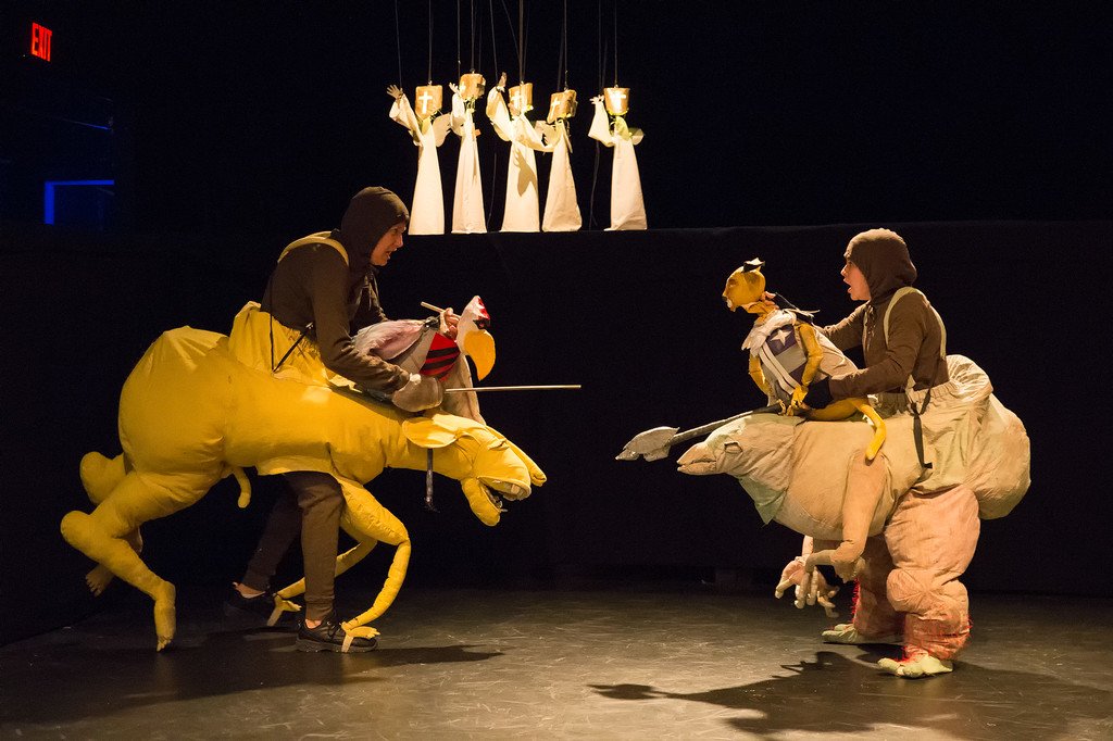 TroublePuppet's tweet image. Friday the 13th . . . and there are just three performances left of wohsmackdown.bpt.me!