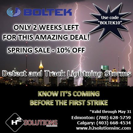 h2solutionsinc's tweet image. Order you #lightningdetection now! h2solutionsinc.com  #boltek #safety #oilandgas #oilandgascanada
