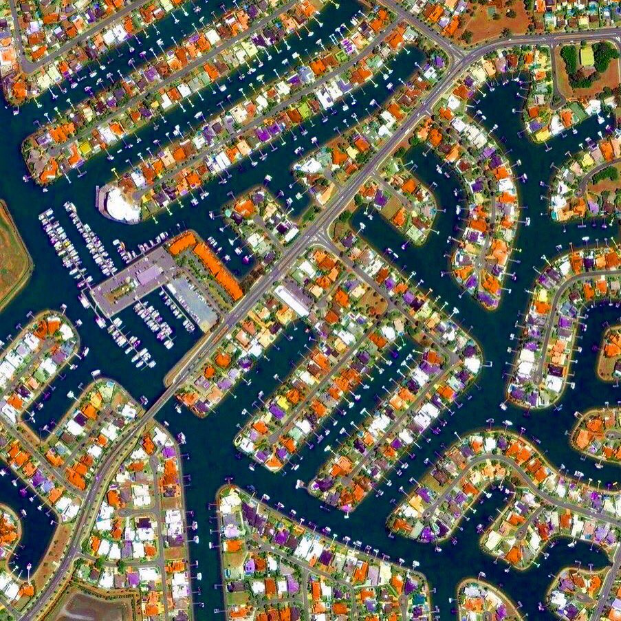 OsirisLabs's tweet image. #Newport, #Queensland, #Australia — 2016 | #EarthFromSpace #SatelliteImage