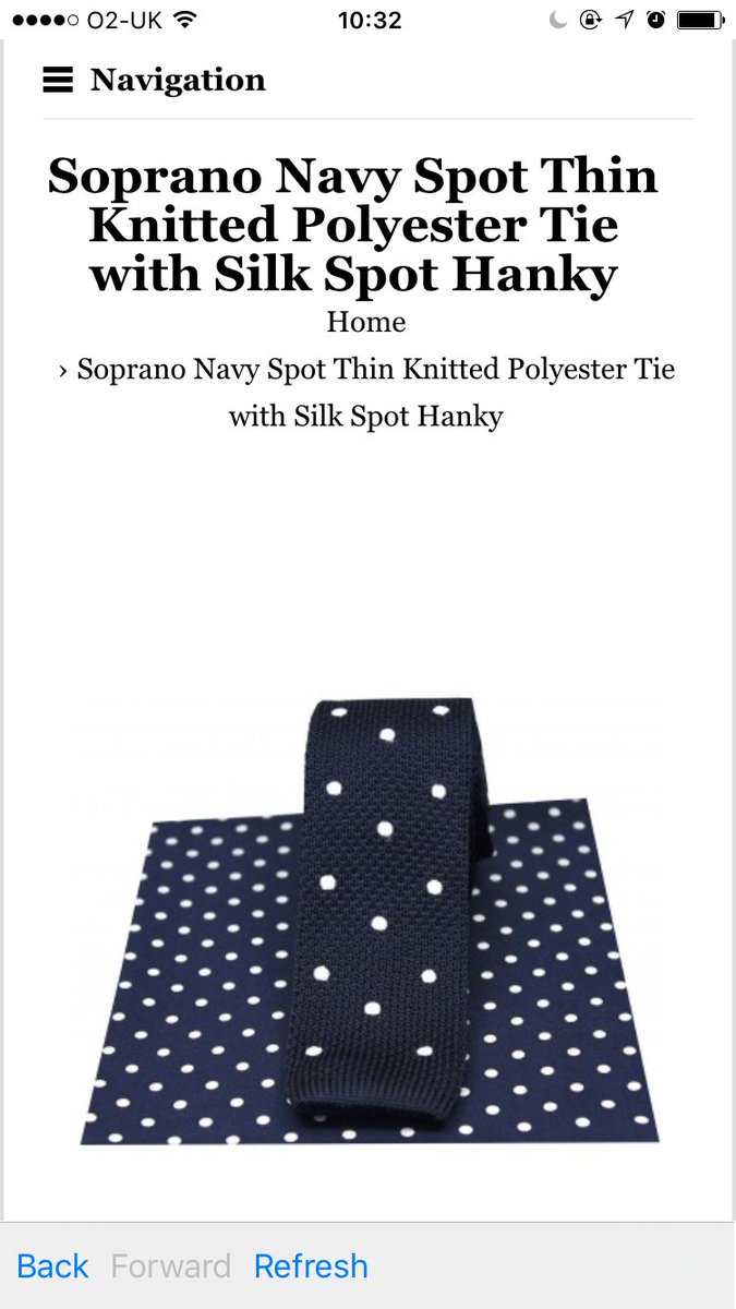 ties_online's tweet photo. Download our #NEW #App! #iPhone users link: https://t.co/3sA7sv1SJY or search 'Ties Online' #apple #itunes #menswear https://t.co/vuA76RHiXC