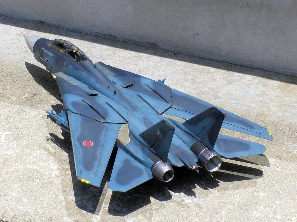 模型・プラモデル F-14 航空自衛隊 1/144 スケール洋上迷彩仕様540
