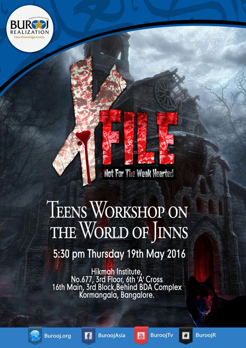 khanwalid89's tweet photo. Come sense true fear!
"X File - Not For The Weak Hearted" #TEENSWorkshop
Register Now @ https://t.co/pV4BdYYdpB https://t.co/5EIiLrxV4w