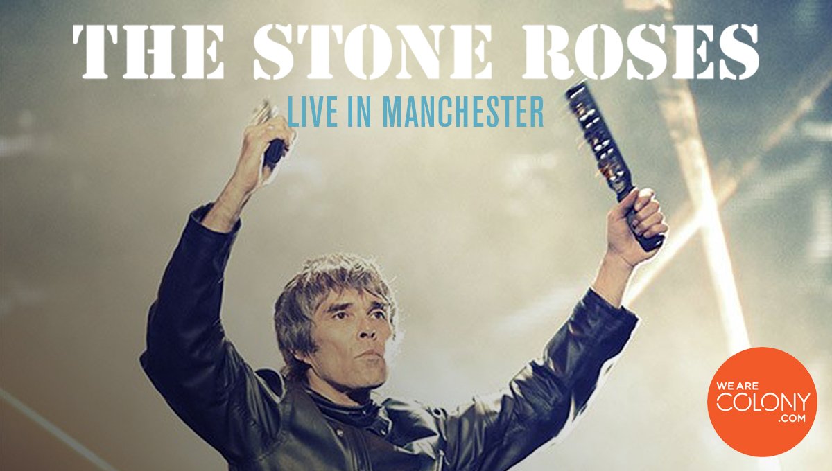WeAreColony's tweet image. ENTER TO WIN! Tickets to see iconic #Manchester band #TheStoneRoses LIVE! bit.ly/1T4gLXa