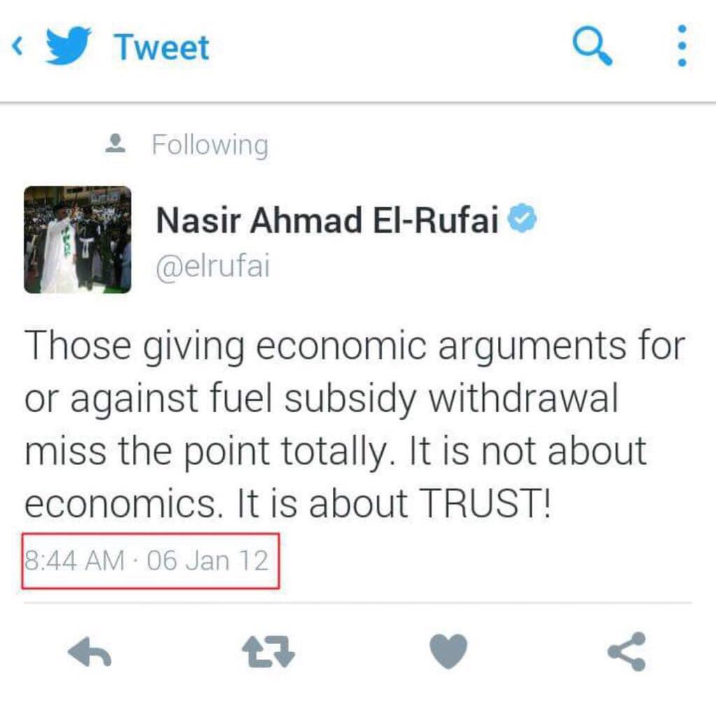 toluogunlesi's tweet photo. And finally there is this from a wise man, tweeted in January 2012. (It will pain many of you, but na de truth ! ) https://t.co/RCZGQPpW75