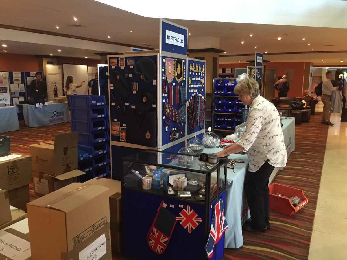 RAFAssociation's tweet photo. Getting ready for #AnnualConference! Looking forward to another great Conference in Blackpool! @BlackpoolHilton https://t.co/gWJcLGkYvx