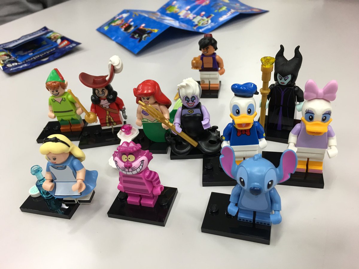 ジラヰしろう V Twitter レゴミニフィグディズニーシリーズ1弾 開封結果 トレード緩募