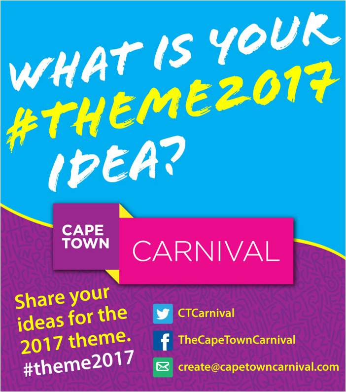 CTCarnival's tweet photo. Do not forget to share your theme ideas with us!! Idea generations close on 23th May!!
#Theme2017
#ShareYorIdeas https://t.co/BE48gu3g17