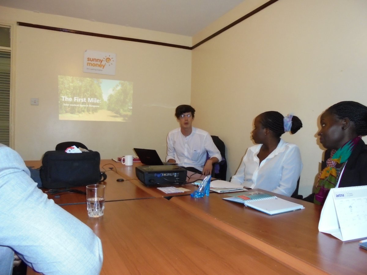 The First Mile. Me talking cupboards, drawers, beds and toilets of households in Bungoma #lunchtalk <a href="/SunnyMoneyOrg/">SunnyMoney</a>