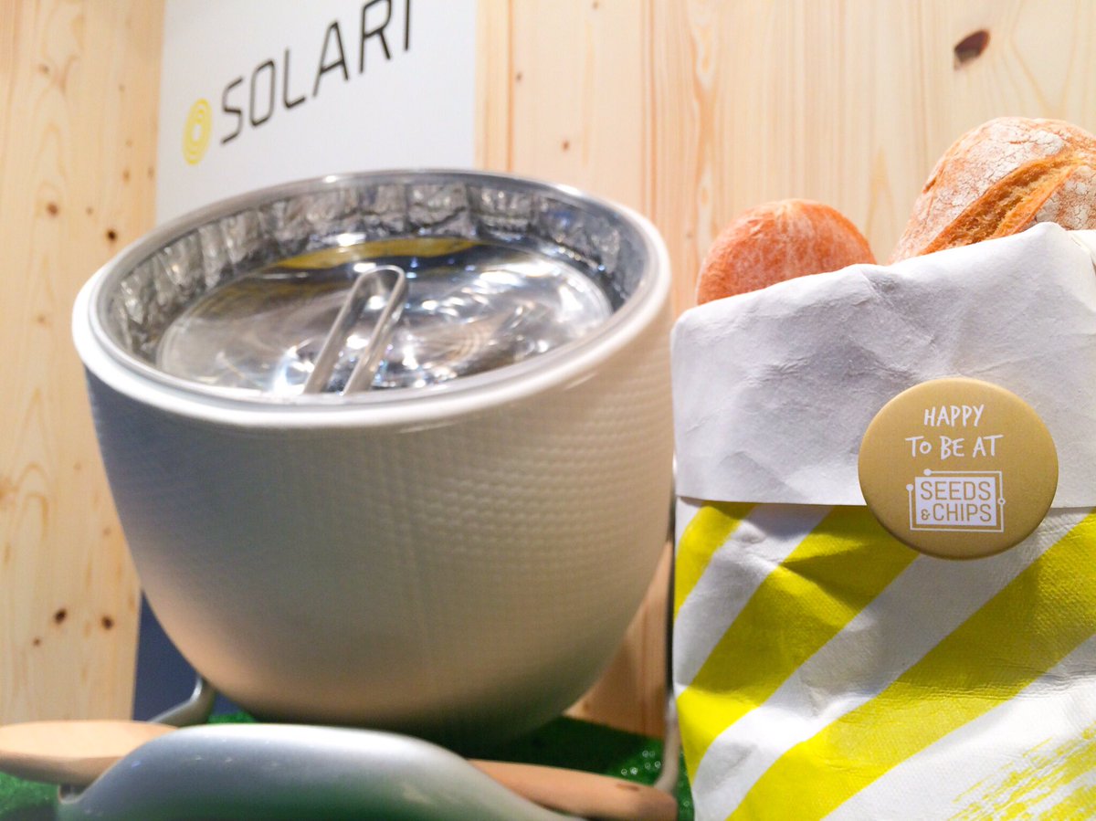 projectsolari's tweet image. We&apos;ve had an exciting start to day three! Happy to be @SEEDSandCHIPS #SaC16! #FoodInnovation #designforthefuture