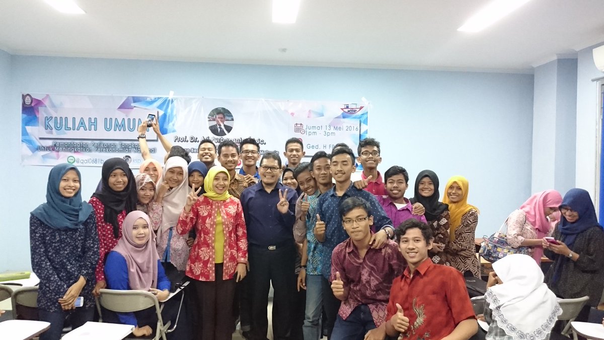 Kuliah umum di FPIK UNDIP <a href="/KSP_UNDIP/">KSP UNDIP</a>