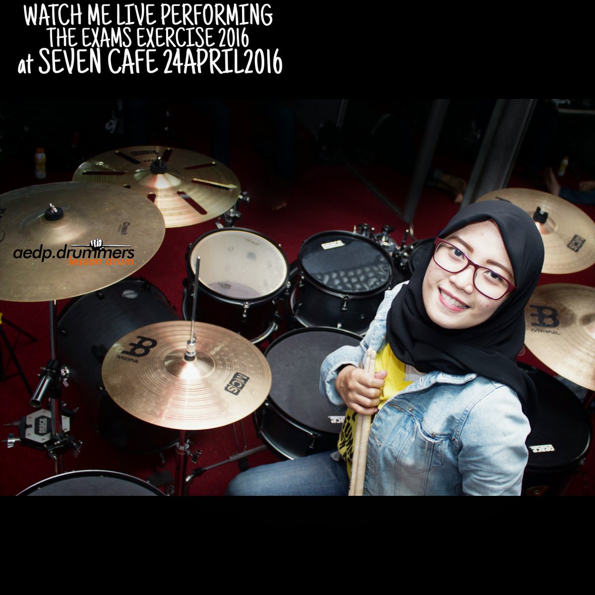 AEDPdrummers's tweet photo. @iklan_diBandung #drum #lesdrum #kursusdrum Cari hobi baru ! Disini km #belajar #bahasainggris &amp; #publicspeaking https://t.co/vB2DuIWoWG