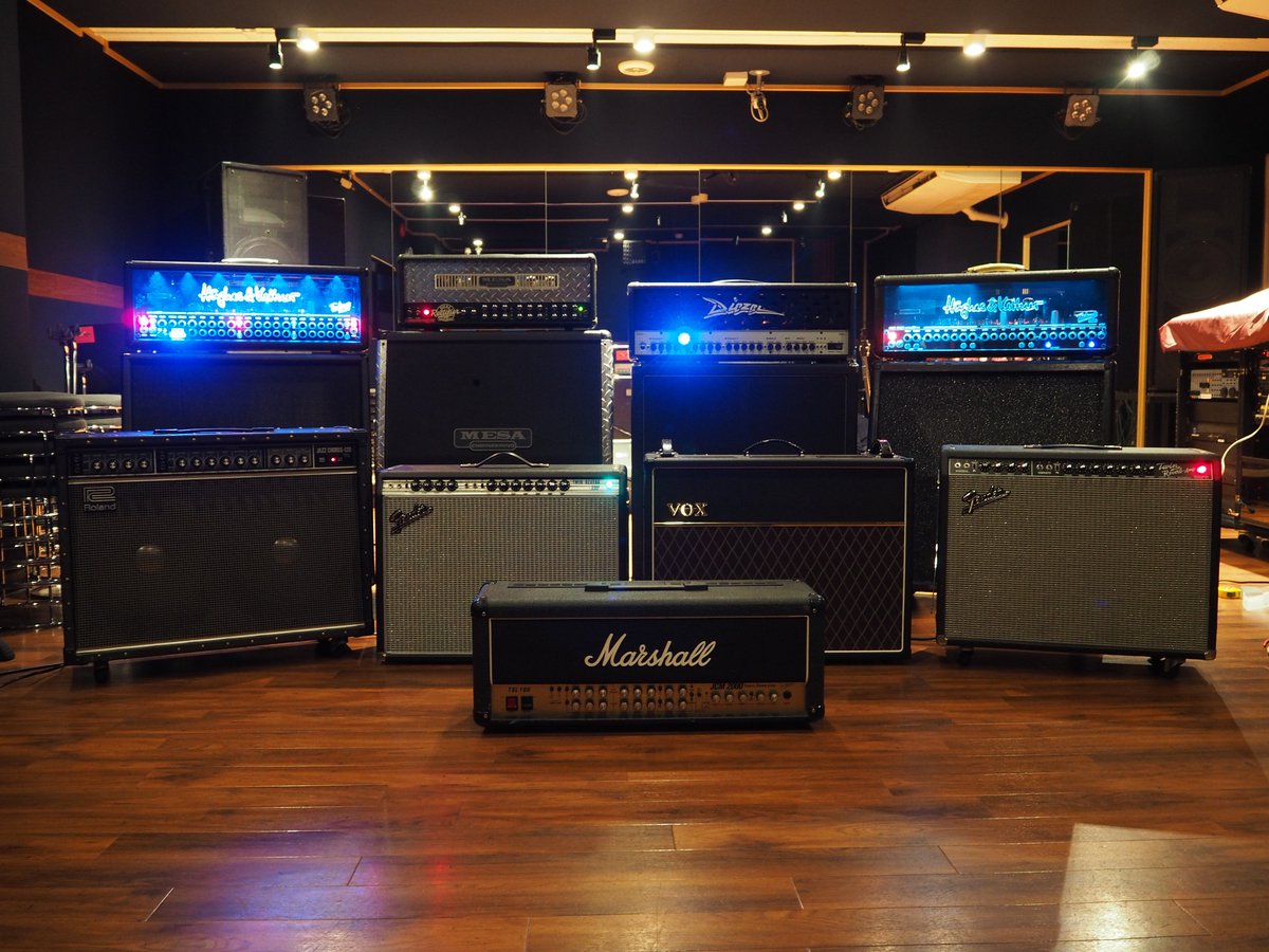 noah_baba's tweet photo. これら全て無料です!
#studionoah #馬場ノア #Diezel #Marshall #Fender #TwinReverb #JC120 #HughesKettner #MESABOOGIE #VOX #AC30C2 https://t.co/i4gdXO0ln0