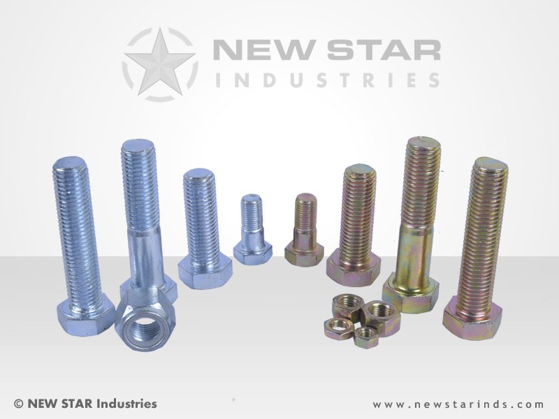 Hex Nuts & Bolts by NEW STAR Industries. #Fasteners #NEWSTAR #HexFasteners #QualityFasteners #AutomotiveFasteners