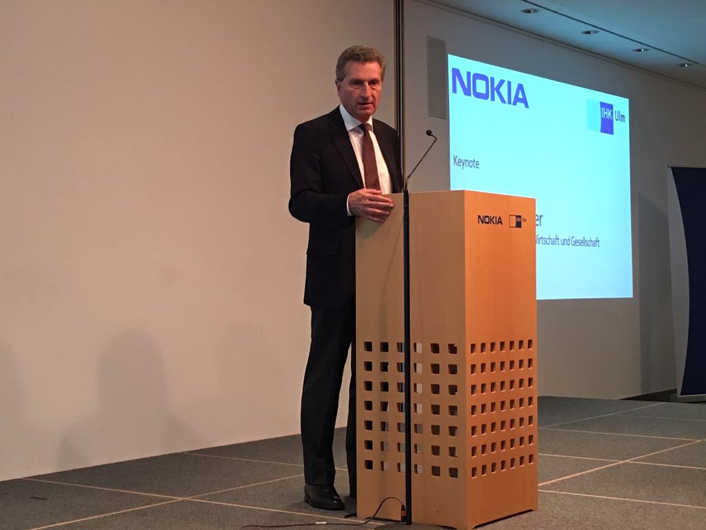 NickBoesl's tweet photo. @GOettingerEU 'Robotik wird die Zukunft sein!'@KUKA_RoboticsDE @nokia @robogovernance #GigabitGesellschaft #HelloI40 https://t.co/zcB9nfeTEx